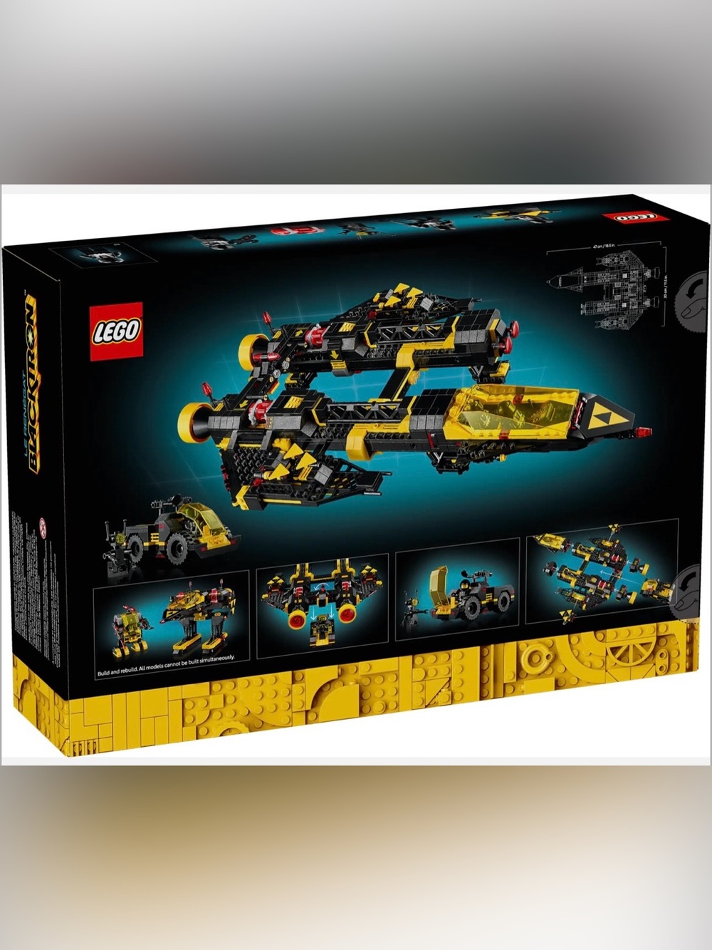 New LEGO Icons 10355 Blacktron Renegade Factory Sealed Retired Space - Picture 14 of 14